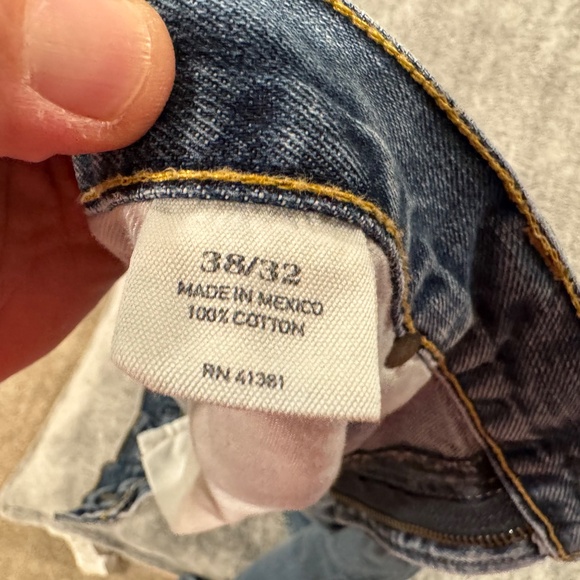 Polo Ralph Lauren Mens Denim Jeans Varick Slim Straight - Blue - Size US 38x32 - Picture 8 of 11